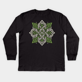 Irish Celtic Knot Kids Long Sleeve T-Shirt